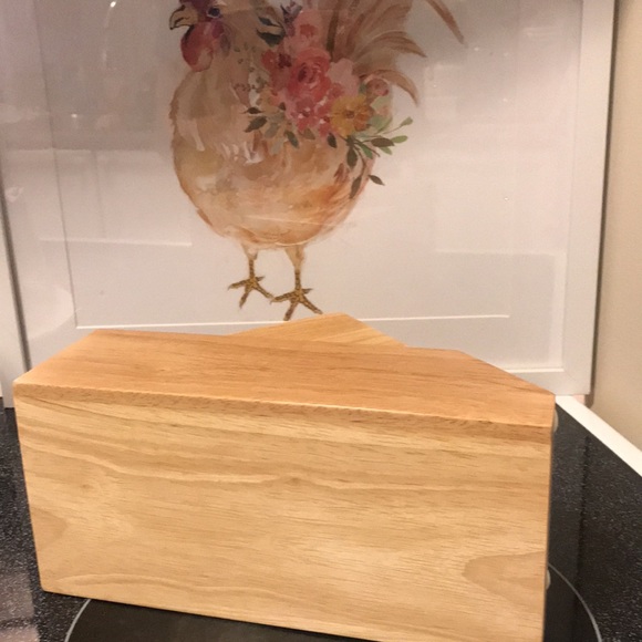 Small wooden kitchen knife block - Picture 3 of 3